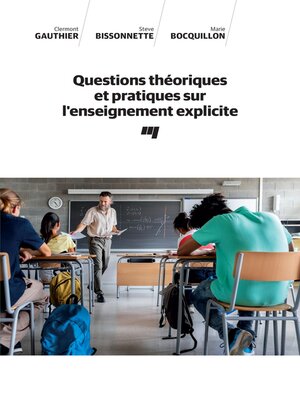 cover image of Questions théoriques et pratiques sur l'enseignement explicite